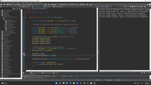 Colecciones List - ArrayList, LinkedList (java) ejemplo2 смотреть онлайн