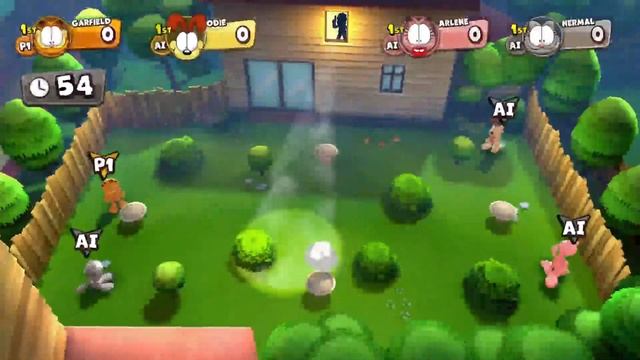 Garfield Lasagna Party - All 32 Mini Games | Platinum Trophy PS5 смотреть онлайн