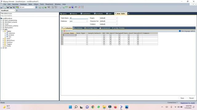 How to create database using mysql and php | Create Database Point of Sale смотреть онлайн