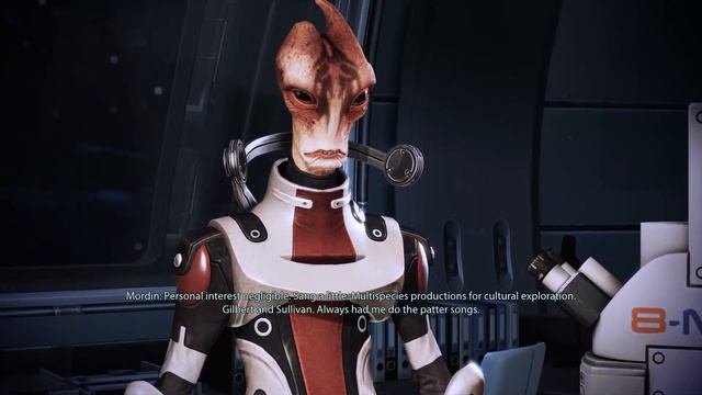Mass Effect 2 Legendary Edition: Scientist Salarian (Mordin Solus sings Gilbert & Sullivan) смотреть онлайн