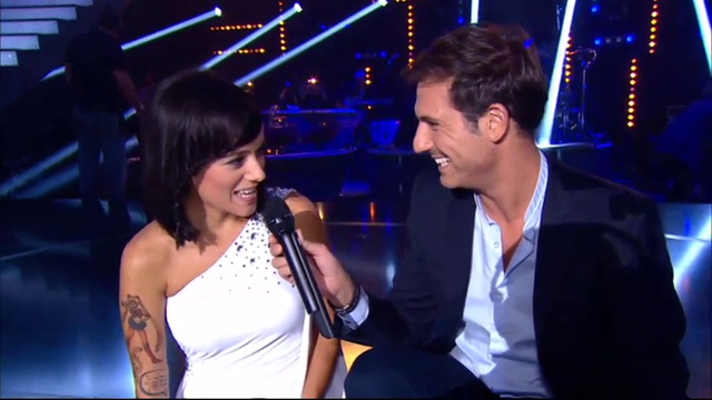 Alizée - Danse Ave Les Stas - Interview Before The 2nd Week Prime
