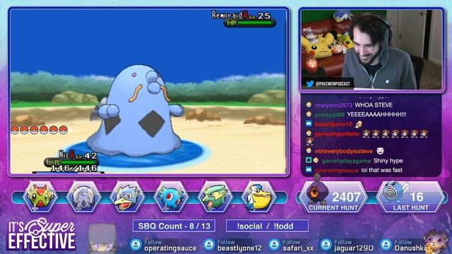 LIVE - Shiny Remoraid in 7 Encounters, Chain Fishing in Pokémon Y смотреть онлайн