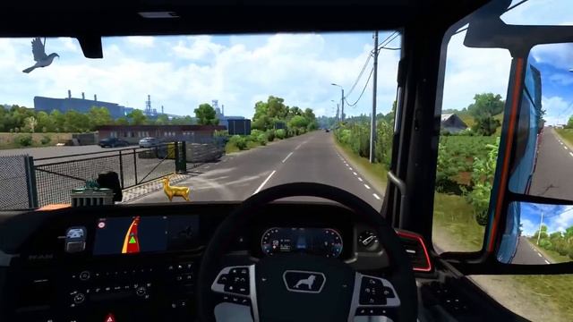 Man Truck Drive At High Speed?Olive Trees Delivery | Euro Truck Simulator 2 смотреть онлайн
