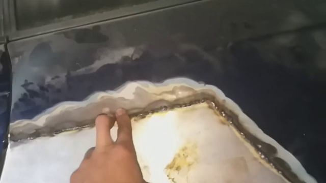 Ремонт арки заднего крыла Opel Astra F универсал смотреть онлайн