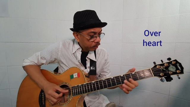 Overjoyed -Stevie Wonder (Fingerstyle Guitar Cover) w/Lyrics on Screen смотреть онлайн