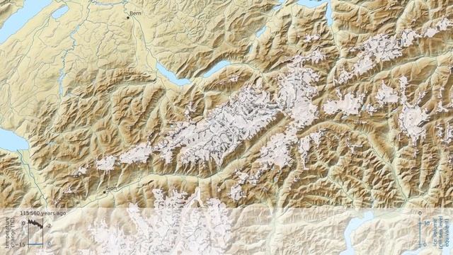 ЕВРОПЕЙСКИЕ АЛЬПЫ И ПОСЛЕДНИЙ ЛЕДНИКОВЫЙ ПЕРИОД. Моделирование в Альпах. наука глобальное потеплени смотреть онлайн