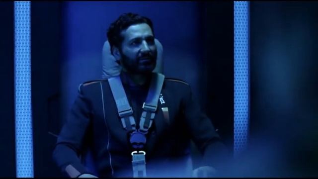 Ближний бой космических кораблей.