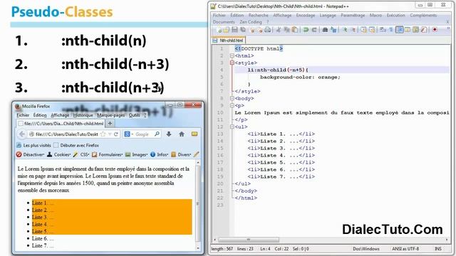 9. Cours CSS3 : Nth-Child (Pseudo-Classes partie 2/3) смотреть онлайн