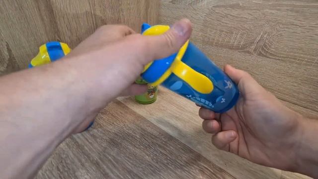 Бутылка для воды детская с трубочкой,  Детский поильник