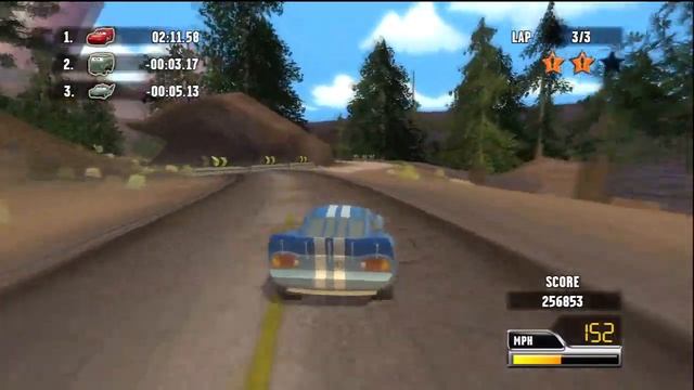 HD Cars Race O Rama Story Walkthrough #12 Blue Lightning McQueen Road Race 1 + Photo Op 3 смотреть онлайн