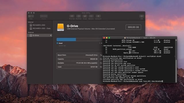 Hard Drive Wont Mount? | How to Fix a Corrupted Drive on Mac! смотреть онлайн