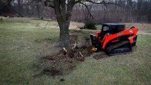 Корчеватель пней  для мини погрузчика от Титан Решения