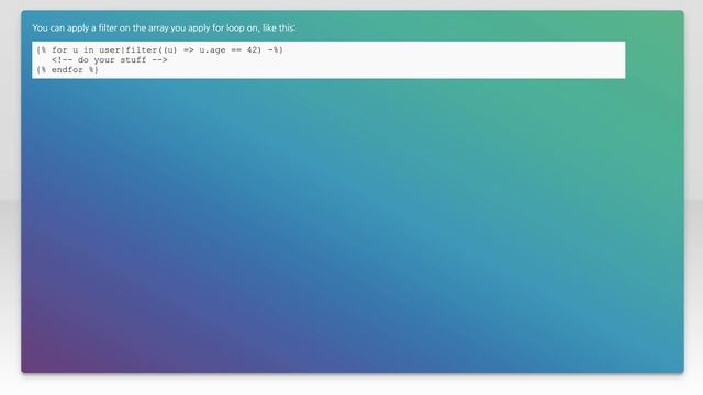 Filtering and splicing an array in Twig смотреть онлайн