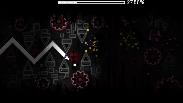 WTF?! | Geometry Dash - Bloodlust Progress #1 (44%) смотреть онлайн