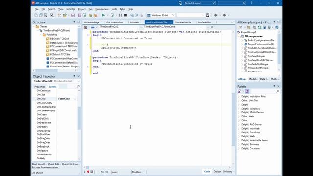 039-Import From Excel by FireDAC Delphi قراءة بيانات ملف إكسل بواسطة فاير داك смотреть онлайн
