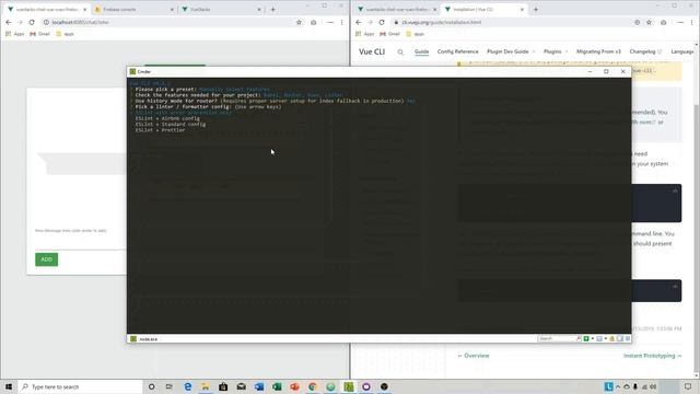 Vue.js & Vuexfire (Real-time Chat App) #1 - Project Setup смотреть онлайн