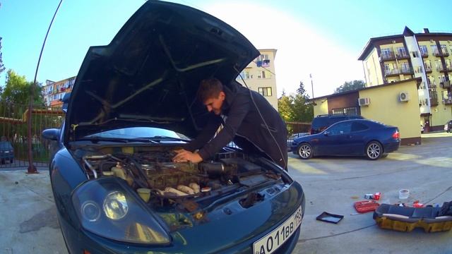 Mitsubishi Eclipse 3 Начало ремонта БЕНЗОНАСОС!! смотреть онлайн