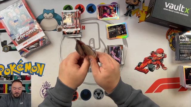 Topps F1 Chrome 2022 I Pull my First Chrome Auto EVER!! смотреть онлайн