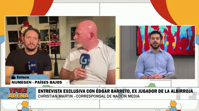 ENTREVISTA EN EXCLUSIVA A ÉDGAR BARRETO EN VERSUS ARENA смотреть онлайн