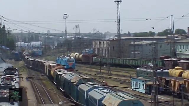 Смена электровозов ЭП1М. смотреть онлайн