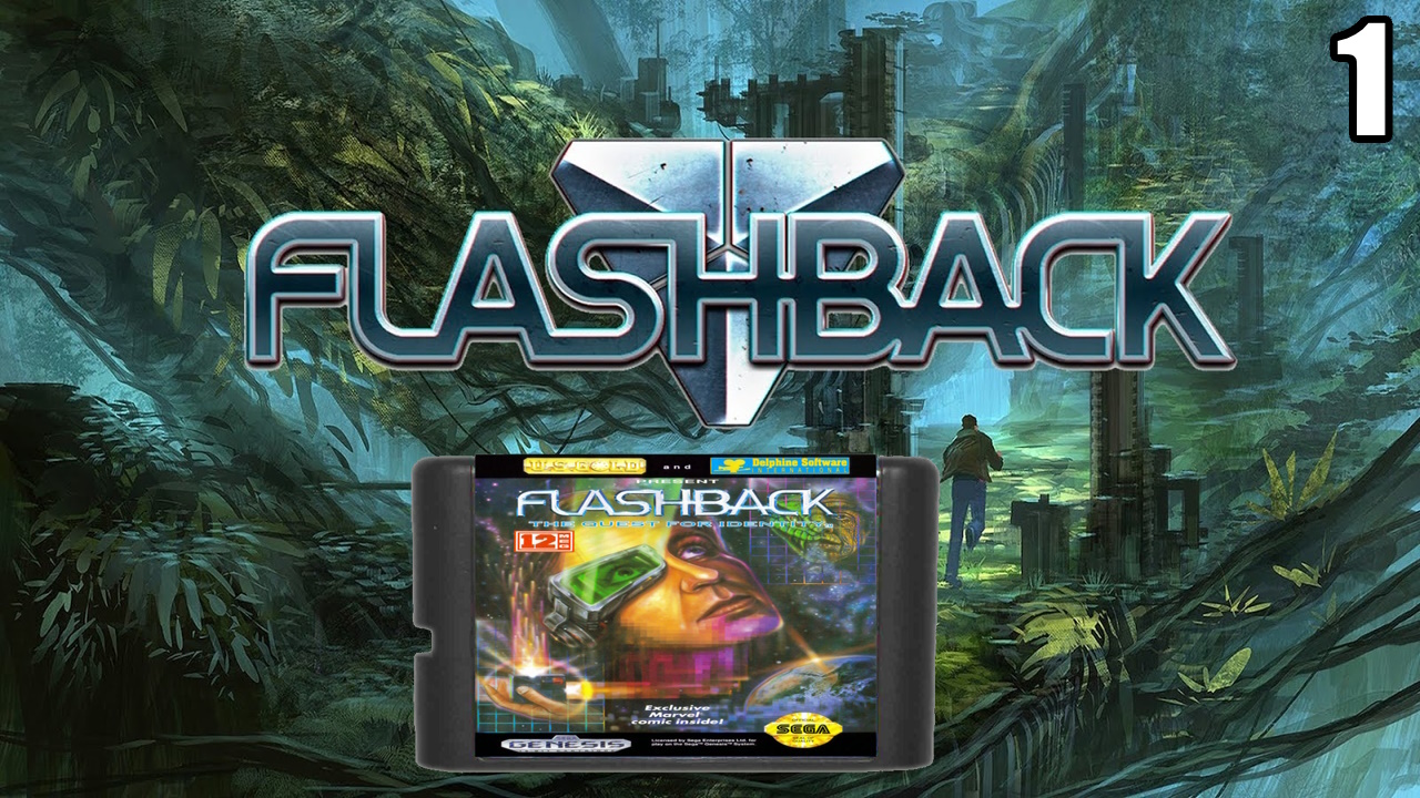 1 Flashback:The Quest For Identity 1992\ Флэшбэк:Поиски идентичности 1992(сinematic SEGA Platformer)