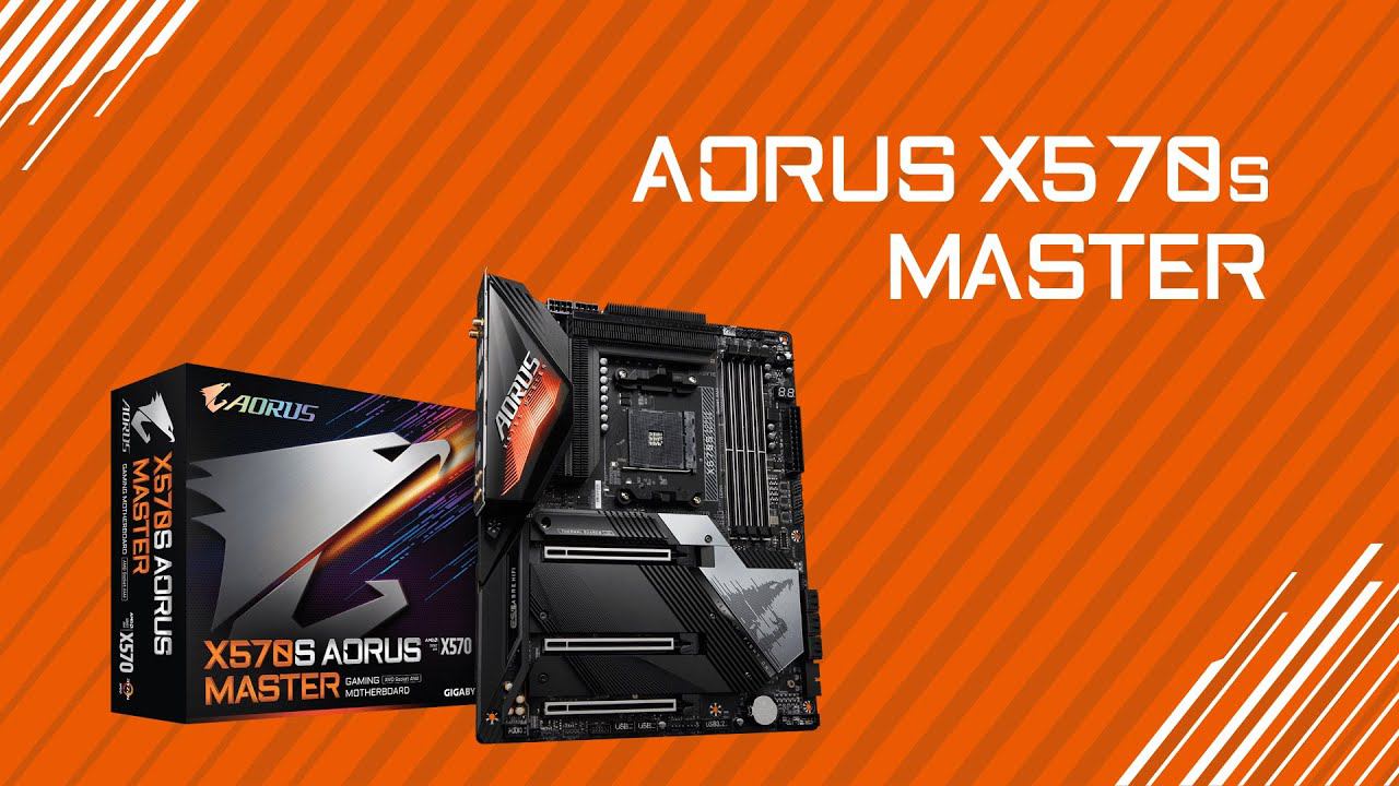 Обзор материнской платы AORUS X570s MASTER