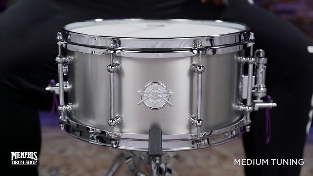 Dunnett Classic 13x6.5 Titanium Snare Drum - Raw (6513TI-R) смотреть онлайн