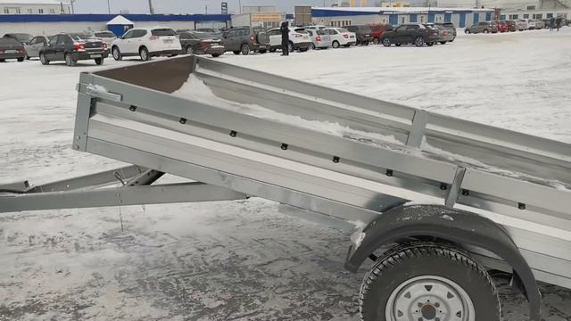Обзор прицепа RINAL (Риналь) 3500*1500мм смотреть онлайн