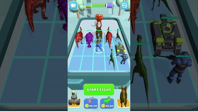 MAX LEVEL in Merge Dinosaurs Battle Fight Game! смотреть онлайн