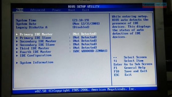 Error: Checking for CD ROM | Floopy not found!