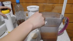 Регенерация картриджа  БС (ионообменная смола) для фильтра Гейзер 3,Аквафорт ,Барьер .(Часть 2)