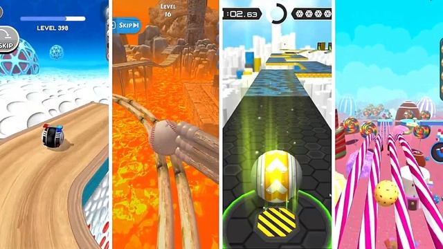 Going Balls - Rollance Adventure Balls - Gyro Balls - Candy Ball Run Gameplay смотреть онлайн