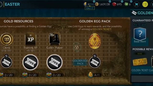 GOLDEN TICKET PACKED? ▪︎《 FIFA MOBILE - 10 GOLDEN EGGS PACK OPENING 》▪︎ #1 смотреть онлайн