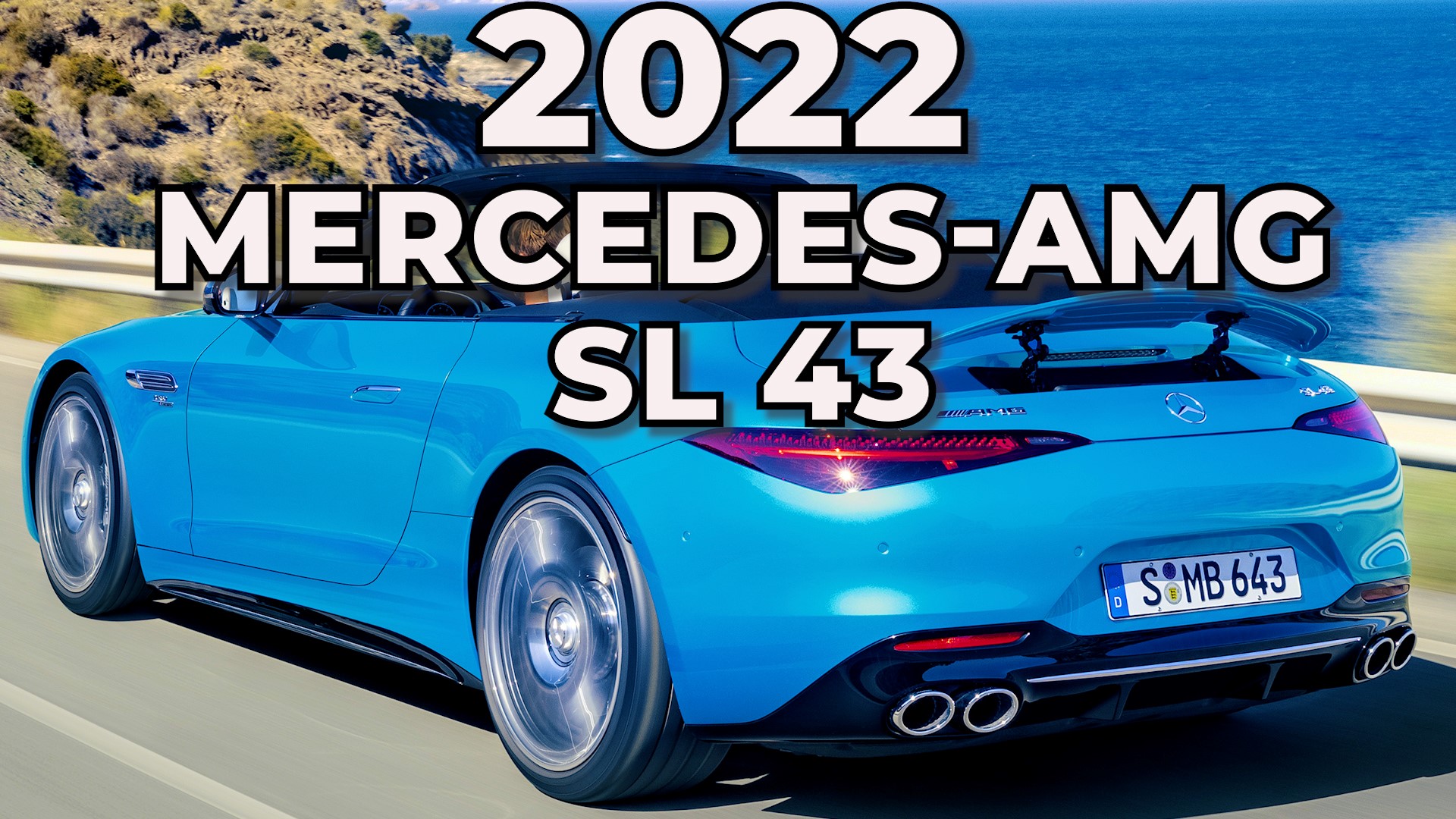 2022 Mercedes-AMG SL 43 - Вождение! смотреть онлайн