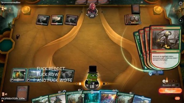 MTGA Metagame Challenge 7-0 Last game