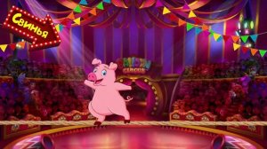 Веселые ЦИРКОВЫЕ ЖИВОТНЫЕ- Дикие и Домашние Животные в цирке- Имя и звук животного-развивающее виде