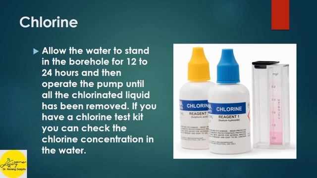 DISINFECT THE BOREHOLE: Chlorine Dose Calculation; SPHERE PROJECT смотреть онлайн