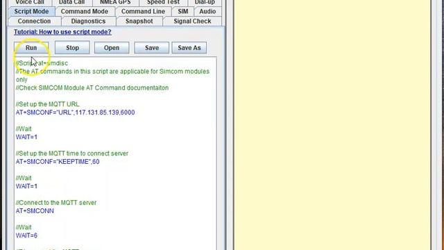 AT+SMDISC - Disconnect the MQTT server смотреть онлайн