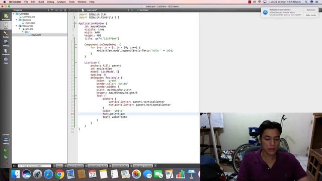 Tutorial Qt Creator - QML - ListView смотреть онлайн