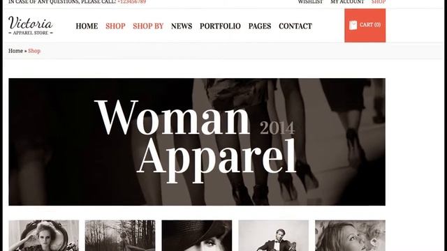 Victoria - Fashion WooCommerce Wordpress Theme (ThemeForest) смотреть онлайн