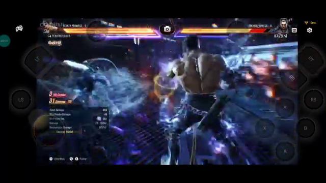 Jogando Tekken 8 no celular android com emulador Chiiki смотреть онлайн