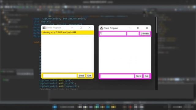 Server Client JAVA Socket Program смотреть онлайн