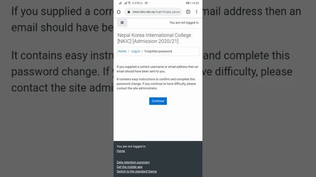 How to reset the password of the moodle account using a browser смотреть онлайн