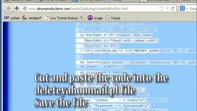 yahoo mail mass delete смотреть онлайн