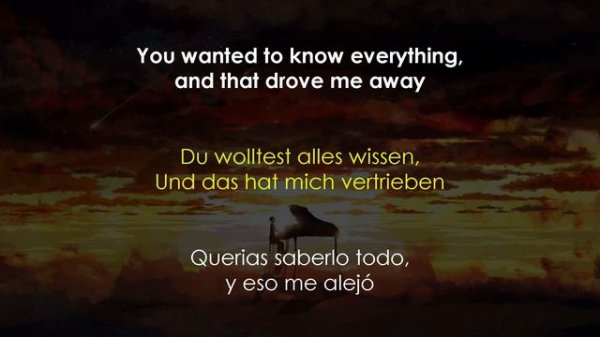 AnnenMayKantereit - Barfuß am Klavier (Lyrics - Text - Letra español)