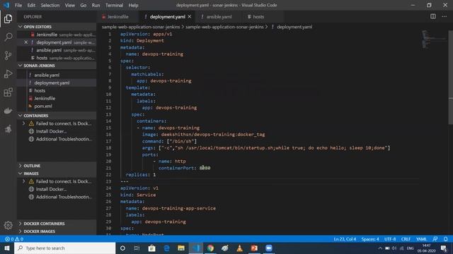 Integrating Jenkins with Ansible | End to end CI/CD project using jenkins - 05 смотреть онлайн