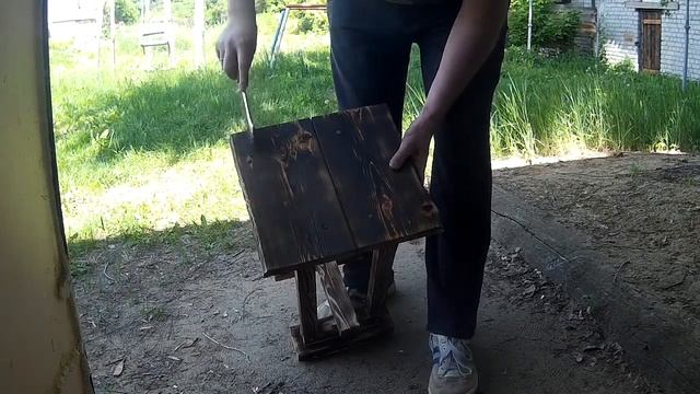 Простой табурет для улицы своими руками из обрезков отходы в доходы своя столярка с нуля смотреть онлайн