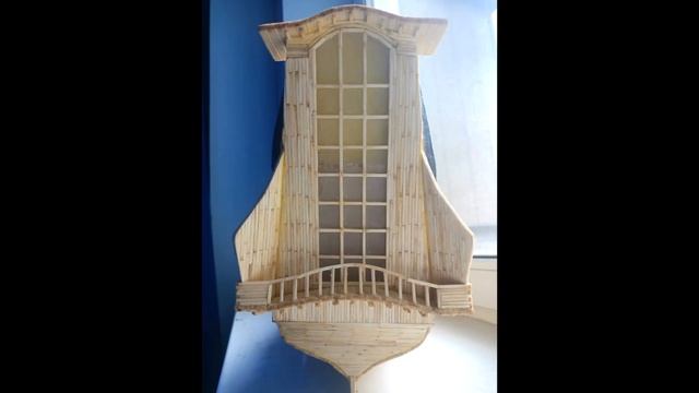 A ship made of a match handmade work. Корабль из спичек ручная работа смотреть онлайн