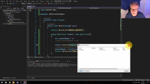 PLC programming using TwinCAT 3 - ADS (Part 15/18) смотреть онлайн