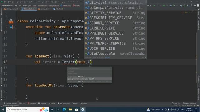Open a New Activity on button click KOTLIN - Android studio смотреть онлайн